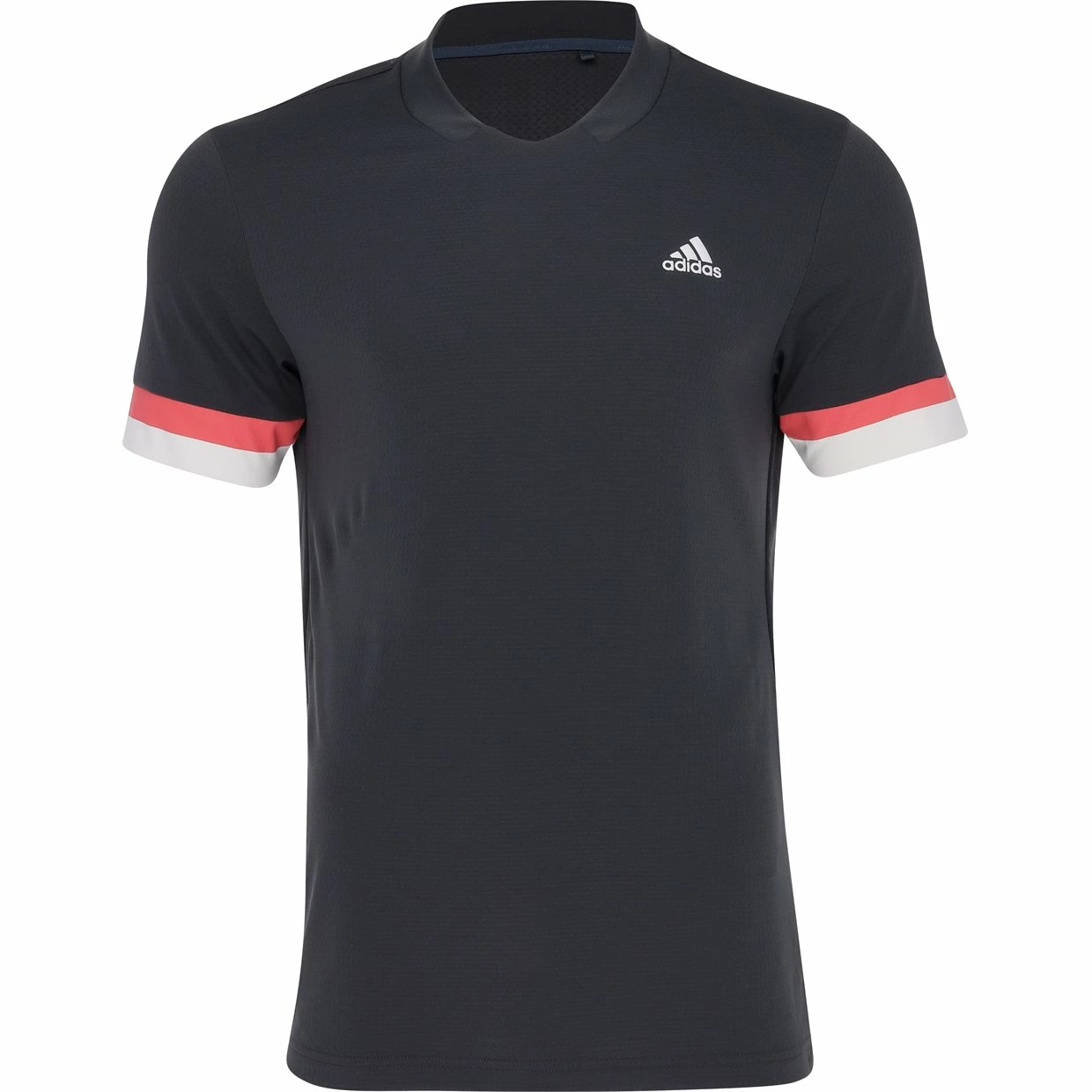 Adidas Heat.Rdy Solid Shirt Polo Short Sleeve Golf Apparel 3 Adidas Heat.Rdy Solid Shirt Polo Short Sleeve Golf Apparel