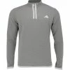 Adidas MicroDot Quarter Zip Outerwear Pullover Golf Apparel