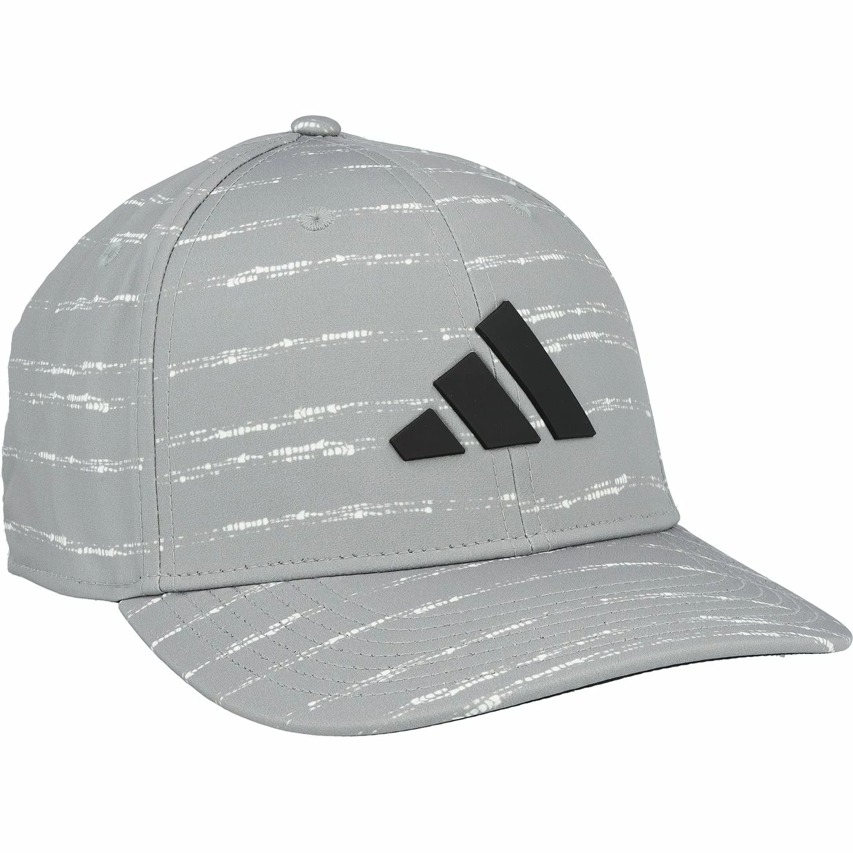 Adidas Tour Print Snapback Headwear Cap Golf Apparel 3 Adidas Tour Print Snapback Headwear Cap Golf Apparel