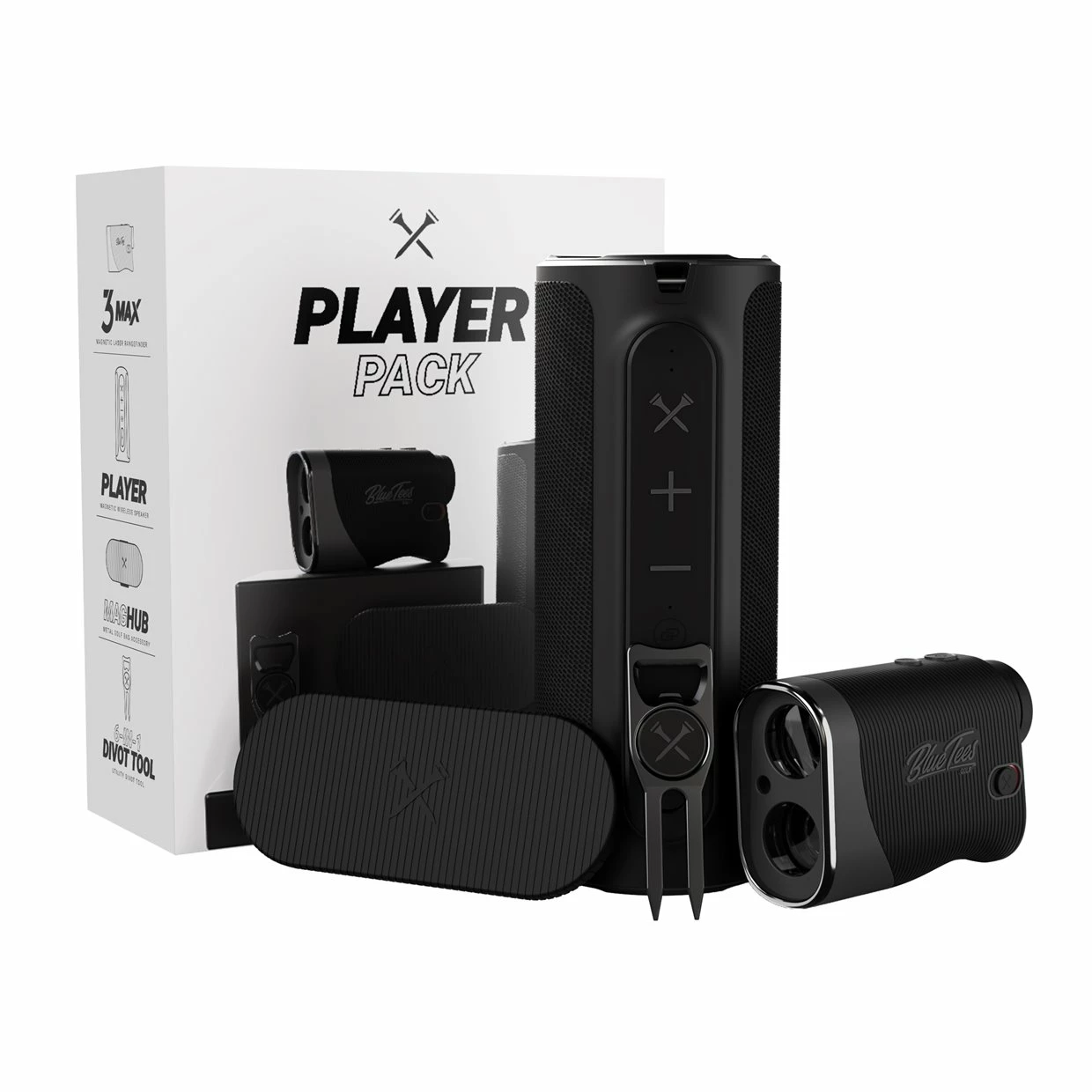 Blue Tees S3 Player Pack Bundle GPS/Range Finders 3 Blue Tees S3 Player Pack Bundle GPS/Range Finders