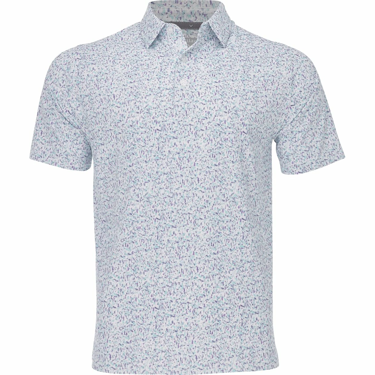 Callaway All-Over Micro Abstract Print Shirt Polo Short Sleeve Golf Apparel 3 Callaway All-Over Micro Abstract Print Shirt Polo Short Sleeve Golf Apparel