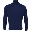 Callaway Micro Geo Trademark Printed Sun Protection 1/4 Zip Outerwear Pullover Golf Apparel