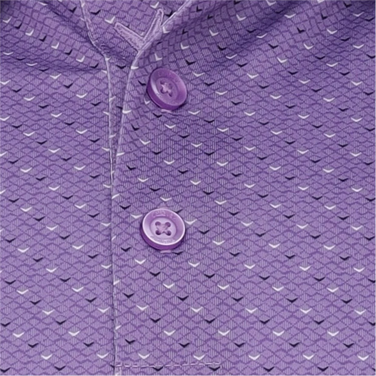 Callaway Swing Tech All-Over Chev Printed Shirt Polo Short Sleeve Golf Apparel 7 Callaway Swing Tech All-Over Chev Printed Shirt Polo Short Sleeve Golf Apparel - Image 5