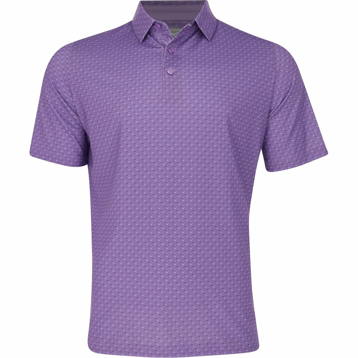Callaway Swing Tech All-Over Chev Printed Shirt Polo Short Sleeve Golf Apparel 3 Callaway Swing Tech All-Over Chev Printed Shirt Polo Short Sleeve Golf Apparel