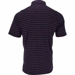 Callaway Yarn-Dyed Ventilated Jacquard Stripe Shirt Polo Short Sleeve Golf Apparel 5 Callaway Yarn-Dyed Ventilated Jacquard Stripe Shirt Polo Short Sleeve Golf Apparel -Cheap Apparel Store callaway yarn dyed ventilated jacquard stripe shirt 1