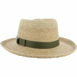 Dorfman-Pacific Dorfman Pacific Scala Raffia Collection Driver Headwear Straw Hat Golf Apparel -Cheap Apparel Store dorfman pacific scala raffia collection driver headwear 3