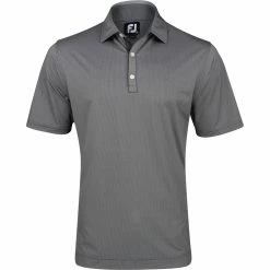 FootJoy Micro Jacquard Previous Season Apparel Style Shirt Polo Short Sleeve Golf Apparel