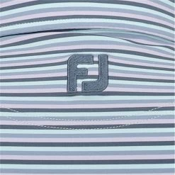 FootJoy Mini Stripe Lisle Self Collar Shirt Polo Short Sleeve Golf Apparel -Cheap Apparel Store footjoy mini stripe lisle self collar shirt 3
