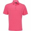 FootJoy Painted Floral Lisle Self Collar Shirt Polo Short Sleeve Golf Apparel 2 FootJoy Painted Floral Lisle Self Collar Shirt Polo Short Sleeve Golf Apparel -Cheap Apparel Store footjoy painted floral lisle self collar shirt
