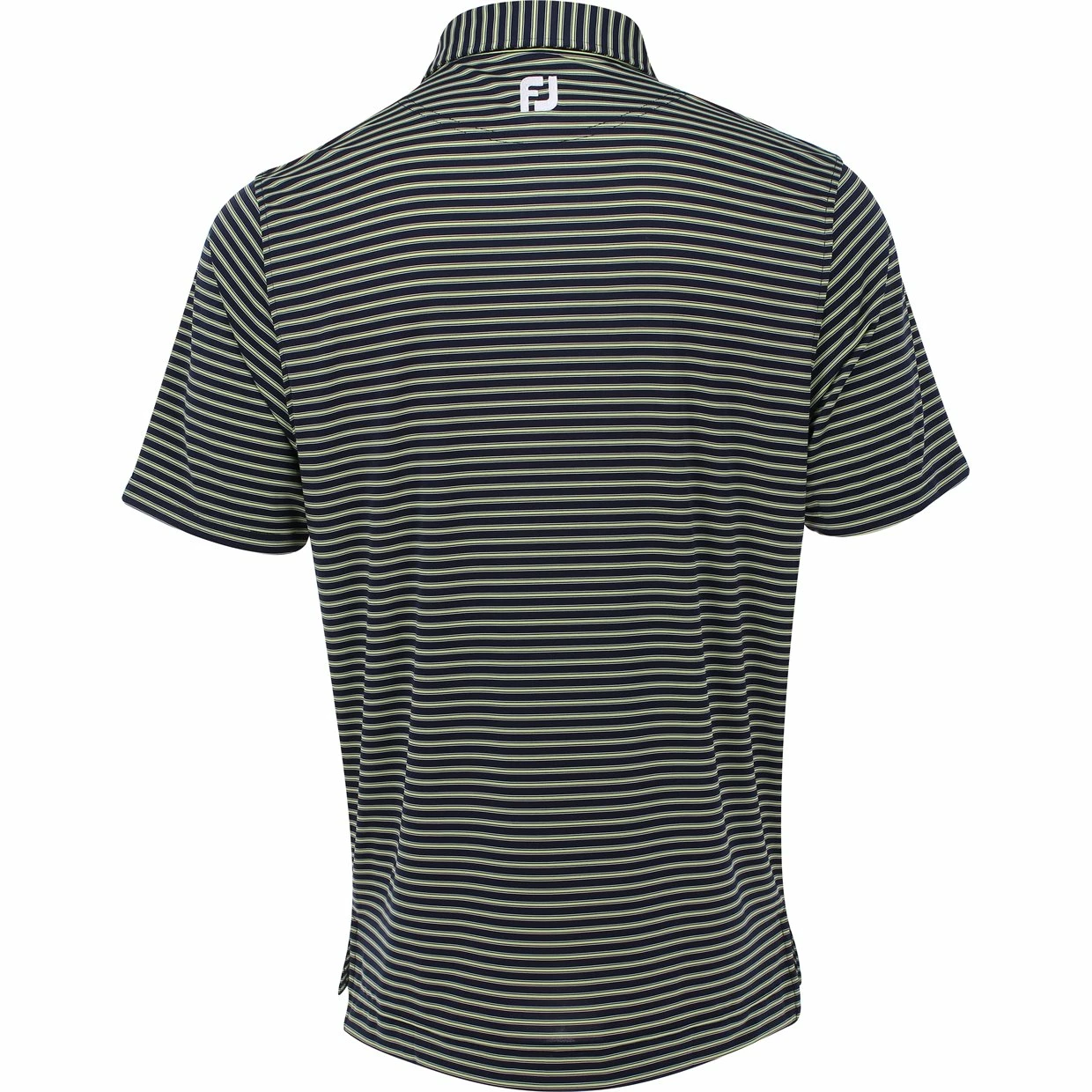 FootJoy ProDry Performance Stretch Lisle Pinstripe Shirt Polo Short Sleeve Golf Apparel 4 FootJoy ProDry Performance Stretch Lisle Pinstripe Shirt Polo Short Sleeve Golf Apparel - Image 2
