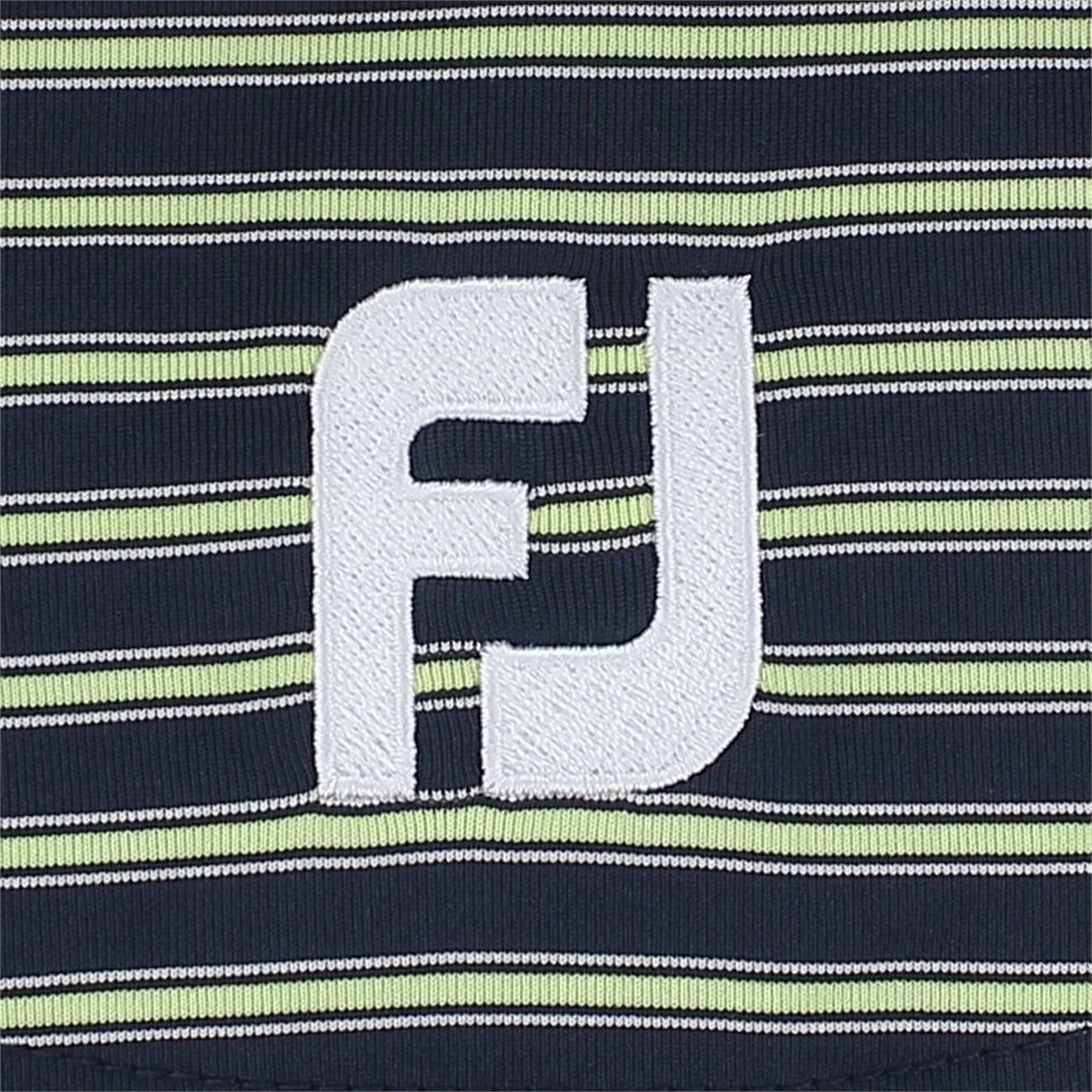 FootJoy ProDry Performance Stretch Lisle Pinstripe Shirt Polo Short Sleeve Golf Apparel 6 FootJoy ProDry Performance Stretch Lisle Pinstripe Shirt Polo Short Sleeve Golf Apparel - Image 4