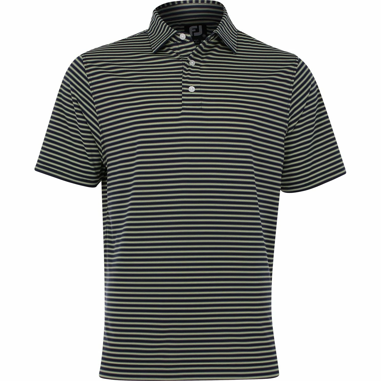 FootJoy ProDry Performance Stretch Lisle Pinstripe Shirt Polo Short Sleeve Golf Apparel 3 FootJoy ProDry Performance Stretch Lisle Pinstripe Shirt Polo Short Sleeve Golf Apparel