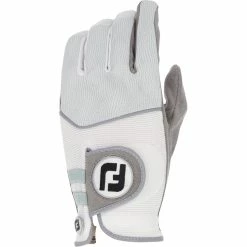 FootJoy RainGrip White Left Handed Golf Glove Golf Gloves