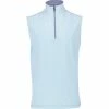 FootJoy Solid ¼ Zip Brushed Back Accents Outerwear Vest Golf Apparel 2 FootJoy Solid ¼ Zip Brushed Back Accents Outerwear Vest Golf Apparel -Cheap Apparel Store footjoy solid zip brushed back accents outerwear