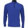 FootJoy Tour Logo Lightweight Solid Midlayer W/ Trim Outerwear Pullover Golf Apparel