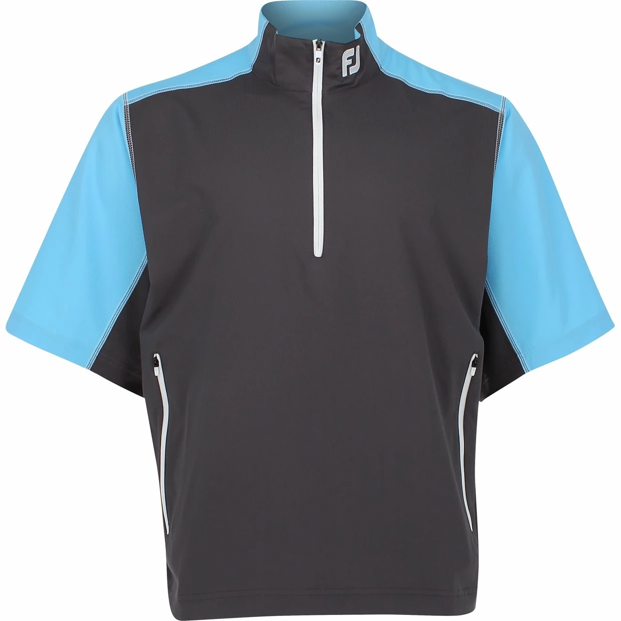 FootJoy Tour Logo Sport Short Sleeve Wind Shirt Outerwear Wind Jacket Golf Apparel 3 FootJoy Tour Logo Sport Short Sleeve Wind Shirt Outerwear Wind Jacket Golf Apparel