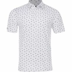 Greg Norman Butterfly Fish Shirt Polo Short Sleeve Golf Apparel