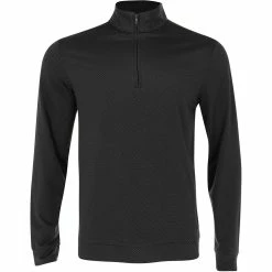 Greg Norman Draft 1/4 Zip LS Outerwear Pullover Golf Apparel