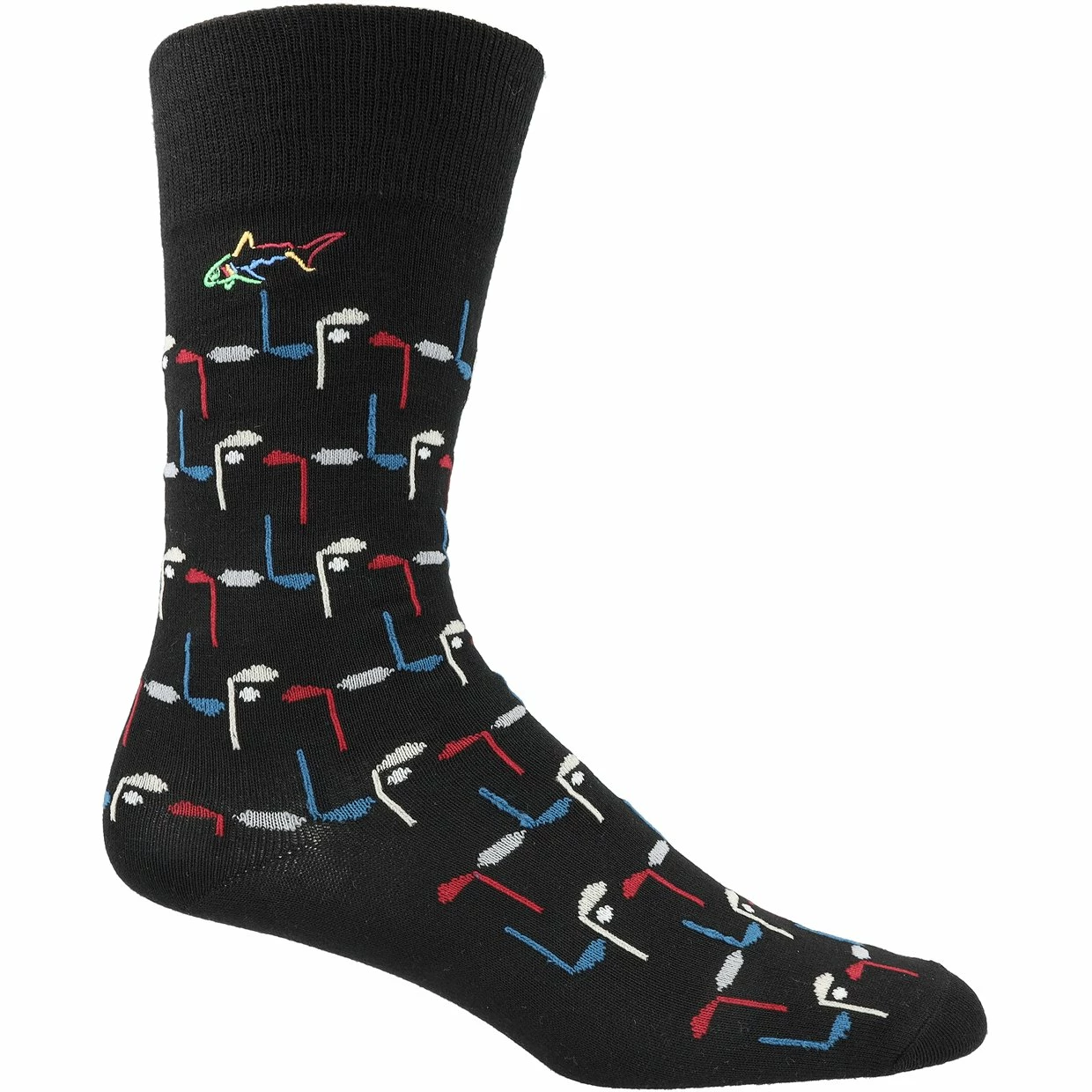 Greg Norman GN Golf Clubs Socks Crew Golf Apparel 3 Greg Norman GN Golf Clubs Socks Crew Golf Apparel