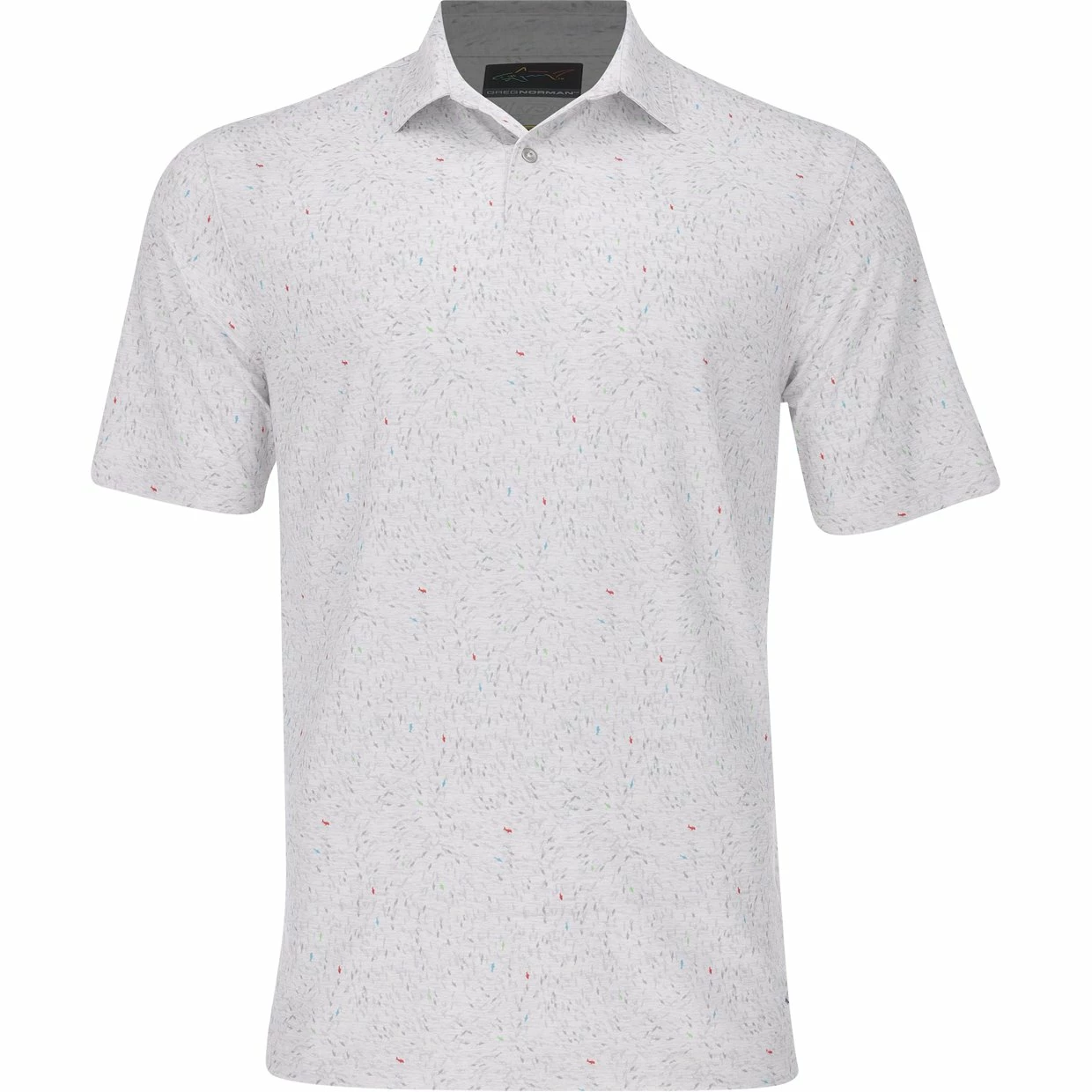 Greg Norman Lab Shark Frenzy Shirt Polo Short Sleeve Golf Apparel 3 Greg Norman Lab Shark Frenzy Shirt Polo Short Sleeve Golf Apparel