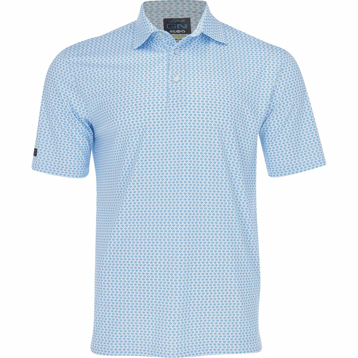 Greg Norman ML75 Angelfish Shirt Polo Short Sleeve Golf Apparel 3 Greg Norman ML75 Angelfish Shirt Polo Short Sleeve Golf Apparel