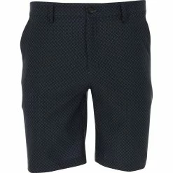 Greg Norman ML75 Microlux Hybrid Flag Print Shorts Flat Front Golf Apparel