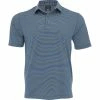Greg Norman ML75 Stretch Seascape Shirt Polo Short Sleeve Golf Apparel