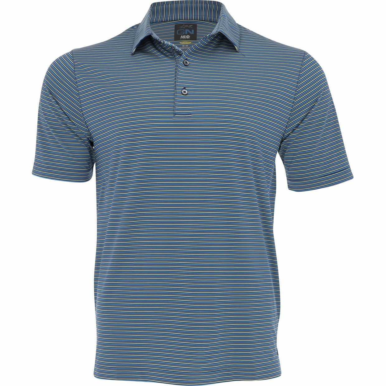 Greg Norman ML75 Stretch Seascape Shirt Polo Short Sleeve Golf Apparel 3 Greg Norman ML75 Stretch Seascape Shirt Polo Short Sleeve Golf Apparel