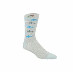 Greg Norman Shark Repeat Socks Crew Golf Apparel -Cheap Apparel Store greg norman shark repeat socks 3