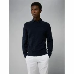 J.Lindeberg J. Lindeberg Swirl Knitted Sweater Crew Golf Apparel -Cheap Apparel Store j lindeberg swirl knitted sweater 5