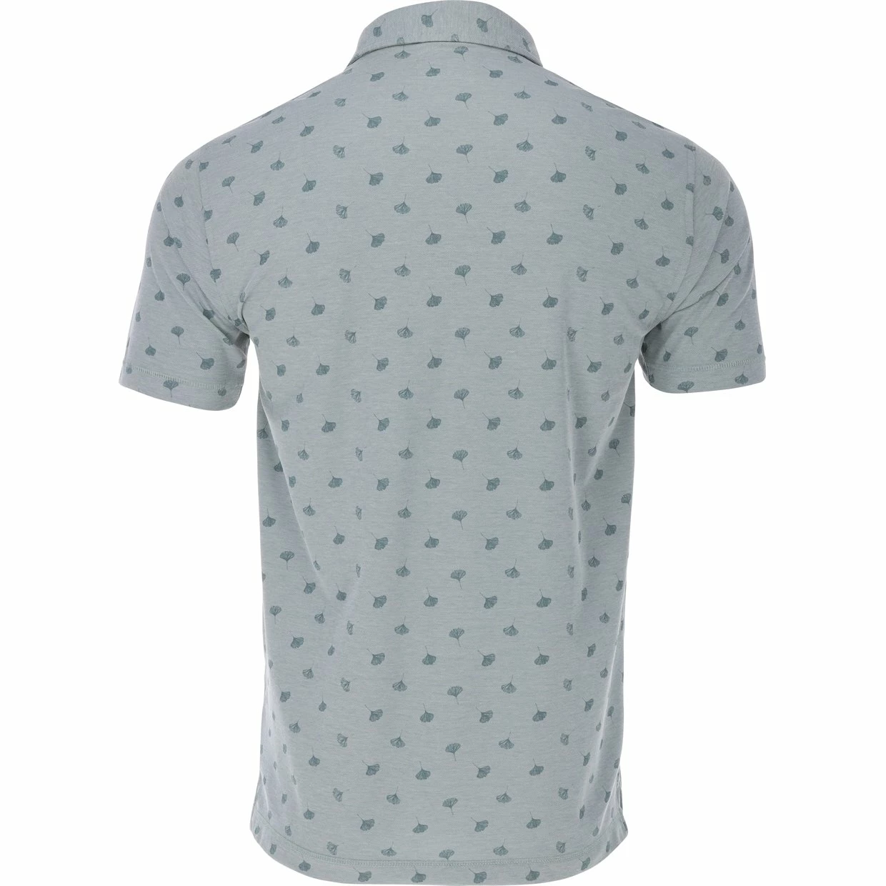 Linksoul Gingko Print Oxford Shirt Polo Short Sleeve Golf Apparel 4 Linksoul Gingko Print Oxford Shirt Polo Short Sleeve Golf Apparel - Image 2