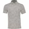 Linksoul Leaflet Print Oxford Shirt Polo Short Sleeve Golf Apparel