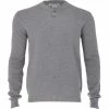 Linksoul Waffle Henley Button Sweater Crew Golf Apparel