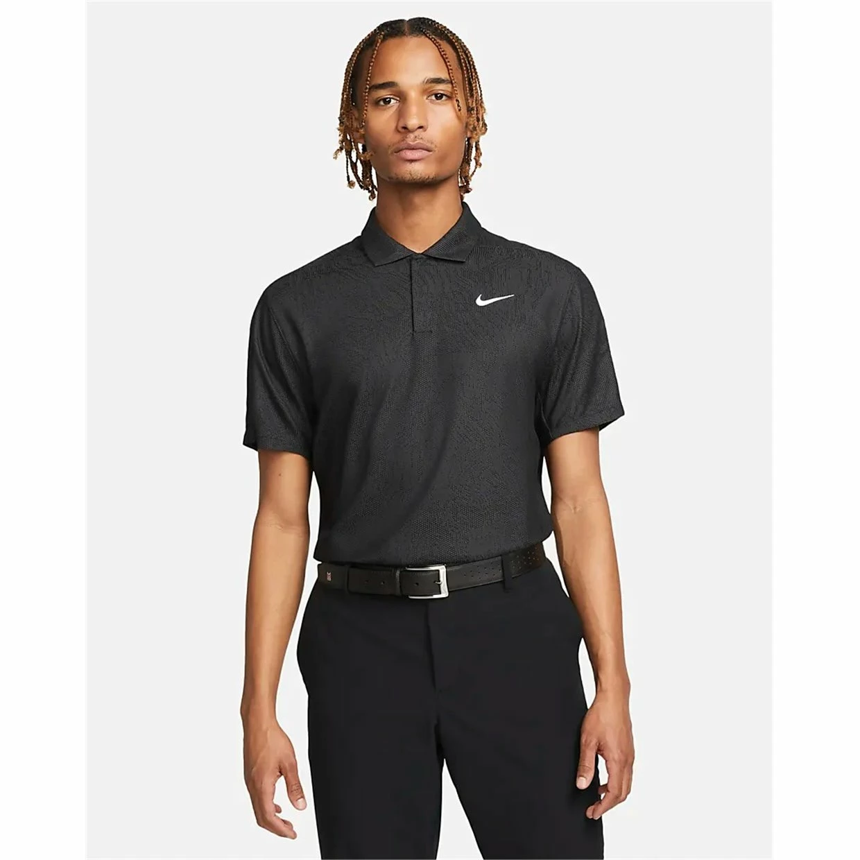Nike TW Dri-Fit Advanced Jacquard ColorBlocked Shirt Polo Short Sleeve Golf Apparel 5 Nike TW Dri-Fit Advanced Jacquard ColorBlocked Shirt Polo Short Sleeve Golf Apparel - Image 3