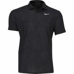 Nike TW Dri-Fit Advanced Jacquard ColorBlocked Shirt Polo Short Sleeve Golf Apparel
