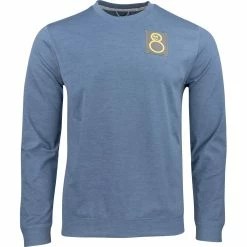 Puma Cloudspun H8 Golf Crewneck Outerwear Pullover Golf Apparel