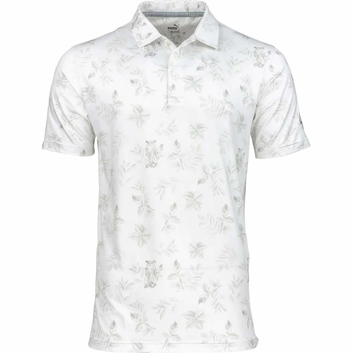 Puma Cloudspun Owl Shirt Polo Short Sleeve Golf Apparel 3 Puma Cloudspun Owl Shirt Polo Short Sleeve Golf Apparel