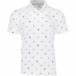 Puma Mattr Pouring Buckets Shirt Polo Short Sleeve Golf Apparel