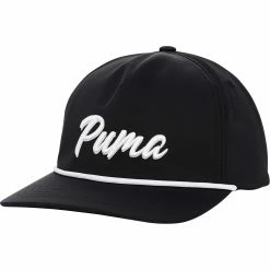 Puma Script Rope Snapback Headwear Cap Golf Apparel 9 Puma Script Rope Snapback Headwear Cap Golf Apparel -Cheap Apparel Store puma script rope snapback headwear 3