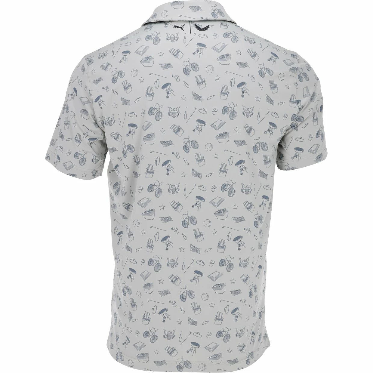 Puma Volition Block Party Shirt Polo Short Sleeve Golf Apparel 4 Puma Volition Block Party Shirt Polo Short Sleeve Golf Apparel - Image 2