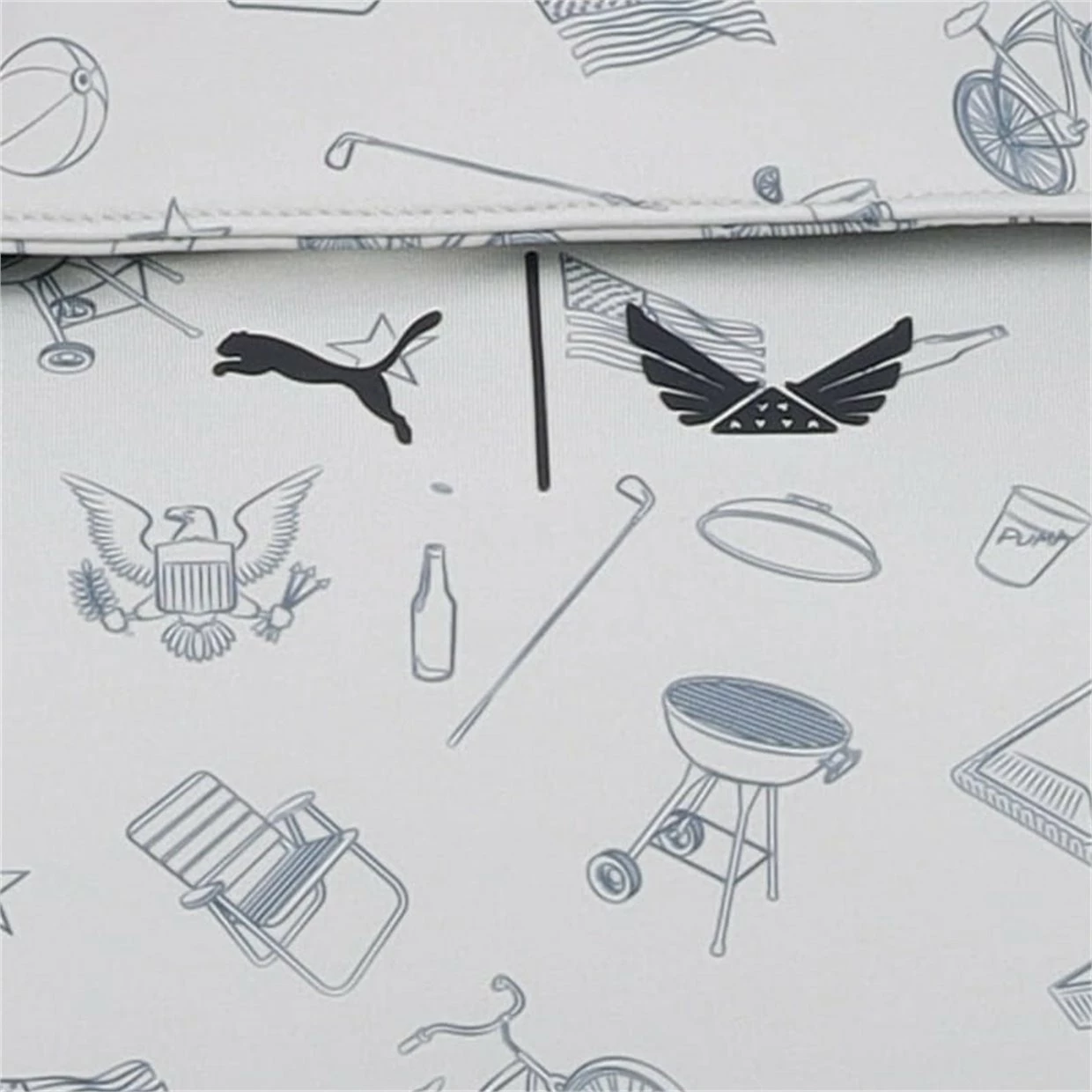 Puma Volition Block Party Shirt Polo Short Sleeve Golf Apparel 6 Puma Volition Block Party Shirt Polo Short Sleeve Golf Apparel - Image 4