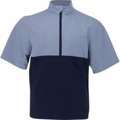 Sun Mountain Monsoon S/S 1/4 Zip Rainwear Rain Jacket Golf Apparel