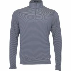 Turtleson Carter Stripe 1/4 Zip Outerwear Pullover Golf Apparel