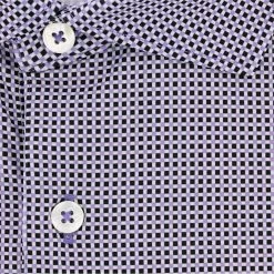 Turtleson Checker Jacquard Performance Shirt Polo Short Sleeve Golf Apparel 9 Turtleson Checker Jacquard Performance Shirt Polo Short Sleeve Golf Apparel -Cheap Apparel Store turtleson checker jacquard performance shirt 3