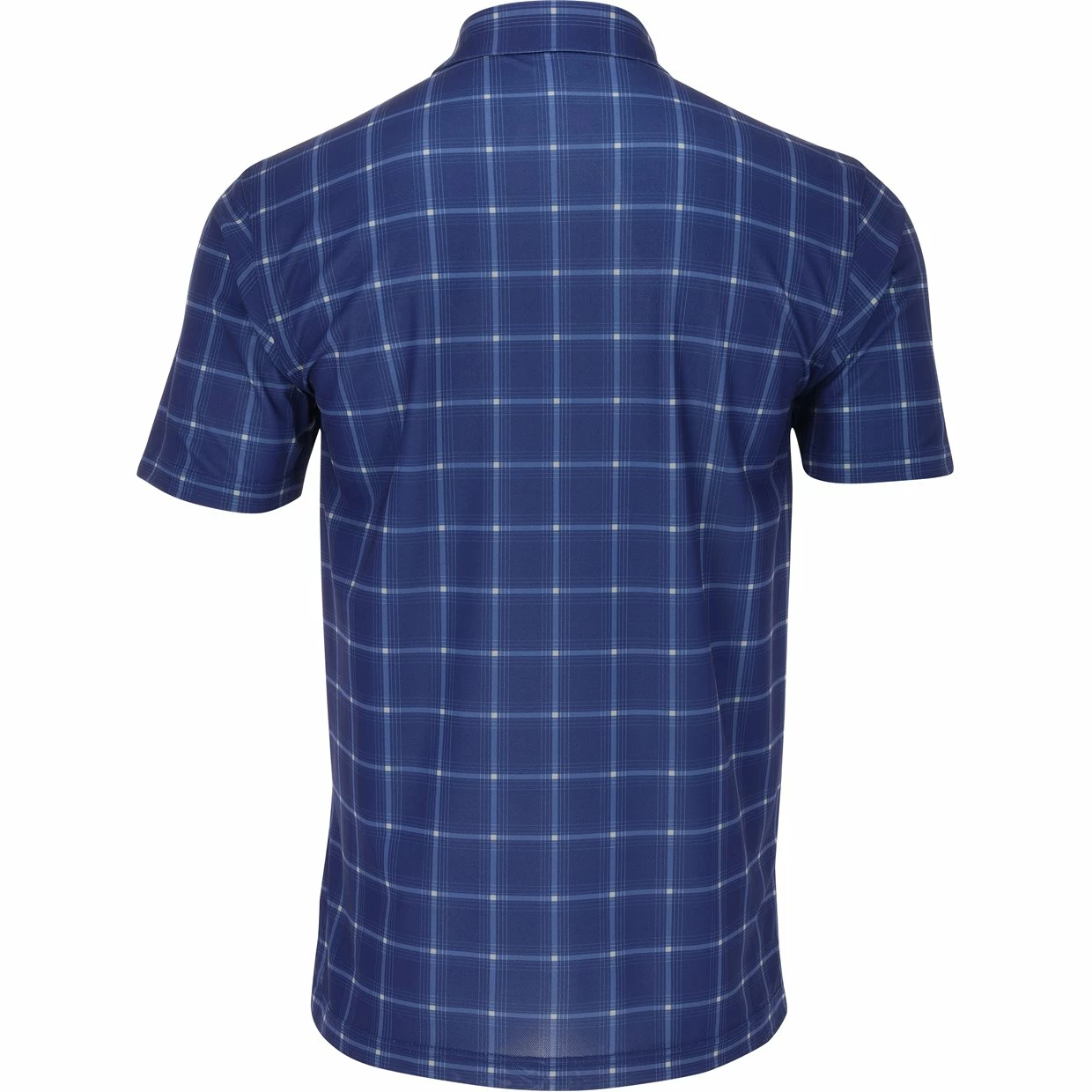Turtleson Davis Plaid Pique Performance Shirt Polo Short Sleeve Golf Apparel 4 Turtleson Davis Plaid Pique Performance Shirt Polo Short Sleeve Golf Apparel - Image 2