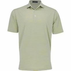 Turtleson Edward Stripe Performance Shirt Polo Short Sleeve Golf Apparel