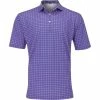 Turtleson Harold Windowpane Performance Shirt Polo Short Sleeve Golf Apparel