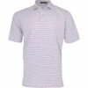 Turtleson King Stripe Performance Shirt Polo Short Sleeve Golf Apparel