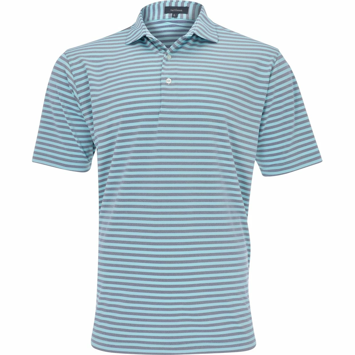 Turtleson Mark Stripe Oxford Performance Shirt Polo Short Sleeve Golf Apparel 3 Turtleson Mark Stripe Oxford Performance Shirt Polo Short Sleeve Golf Apparel