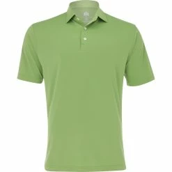 Turtleson Performance Jersey Solid Turtle Collar Shirt Polo Short Sleeve Golf Apparel